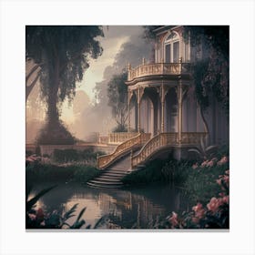 Fairytale House Canvas Print