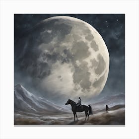 Full Moon Canvas Print