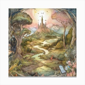 Fairytale Forest Canvas Print