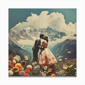 The Hils Are Alive With Romance Canvas Print