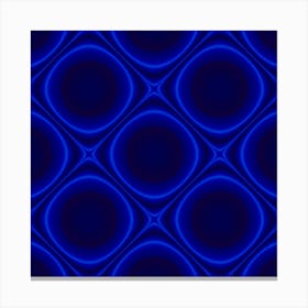 Abstract Background Design Blue Black Canvas Print