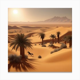 Sahara Desert 96 Canvas Print