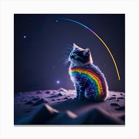 Cat Galaxy (108) Canvas Print