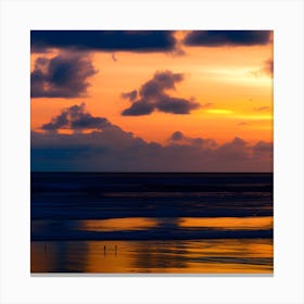 Sunset In Bali Canvas Print