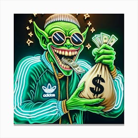 Money Bag Canvas Print