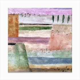 Landscape With Trees 9 Canvas Print