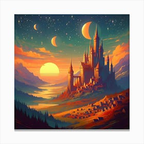 A Fantastical Land 29 Canvas Print