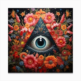All Seeing Eye Canvas Print