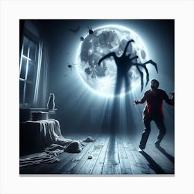 Creature From The Black Lagoon Canvas Print