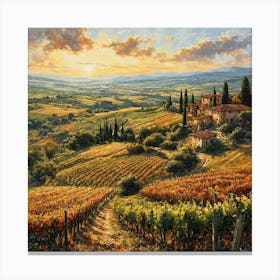 Under the Tuscan Sun Canvas Print