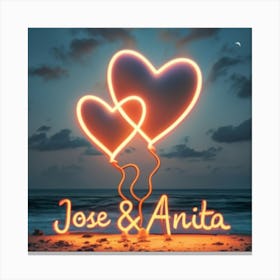 Joe And Anita Canvas Print