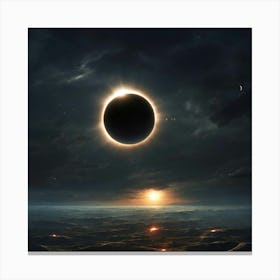 Default Total Clipse 1 (1) (1) Canvas Print