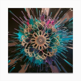 Abstract Abstract Painting Canvas Print