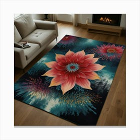  Unique Design Art Rug 0 Canvas Print