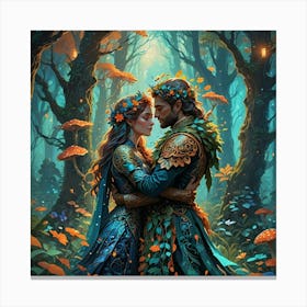 Druid Kings And Queens Canvas Print