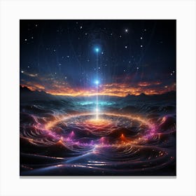 Water Bender Canvas Print