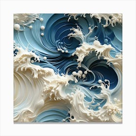 Ocean Waves Canvas Print