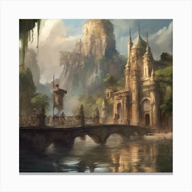 Fantasy Painting 29 Canvas Print