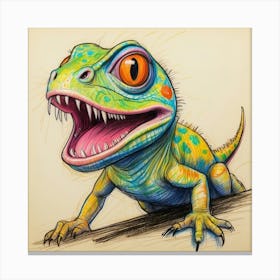 Lizard 26 Canvas Print