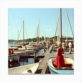 The Old Marina ~Reality Reimagined 16 Canvas Print