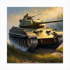 World Of Tanks Canvas Print