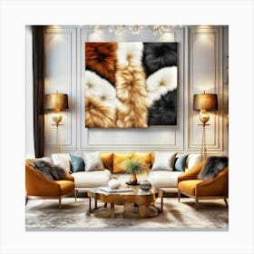 Perfect blend 1 (Theme for Living room) Canvas Print