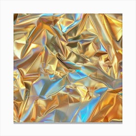 Gold Foil Background 2 Canvas Print