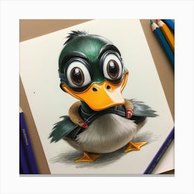 Ducky 13 Canvas Print