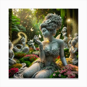 Fairy Stone Garden 4 Canvas Print