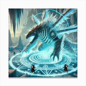 Frozen Bond Canvas Print