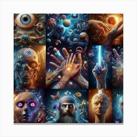 Psychedelic Art 8 Canvas Print