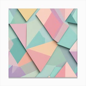 Abstract Geometric Pattern 62 Canvas Print