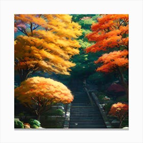 Autumn Trees 1 Canvas Print