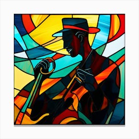 Jazz Musician 8 Canvas Print