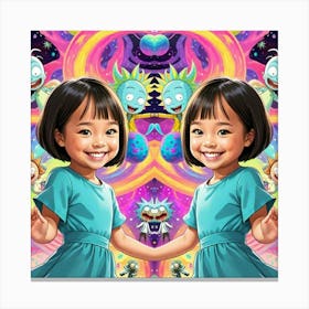 The Power of a Smile Canvas Print