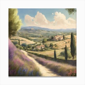 Tuscany 1 Canvas Print