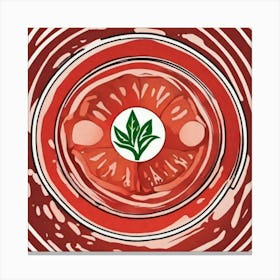 Red And Green Canvas Print