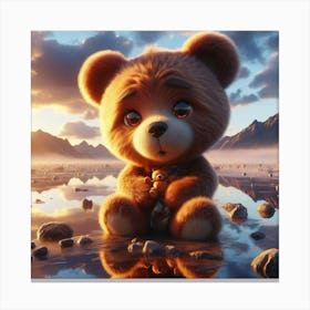 Teddy Bear 34 Canvas Print