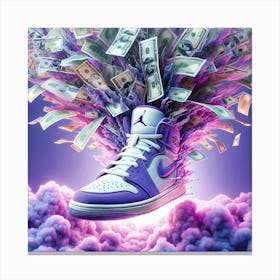 Nike Air Jordan Canvas Print