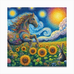 Starry Night 9 Canvas Print