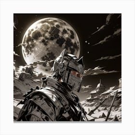 Samurai Warrior Canvas Print