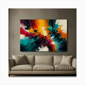 Abstract Painting 33 Canvas Print