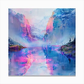 Abstract Landscape Canvas Print