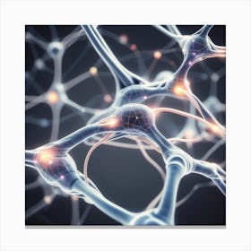 Neuron Stock Videos & Royalty-Free Footage 7 Canvas Print