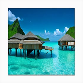 Bora Bora 4 Canvas Print