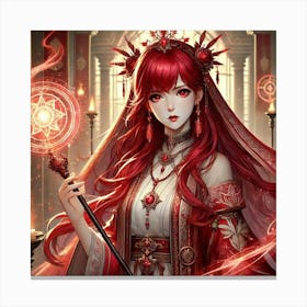 Priestess Kaida 3 Canvas Print