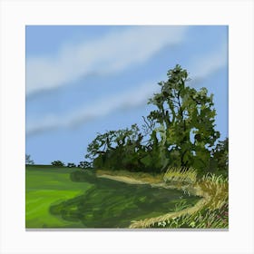 Bents Lane Canvas Print