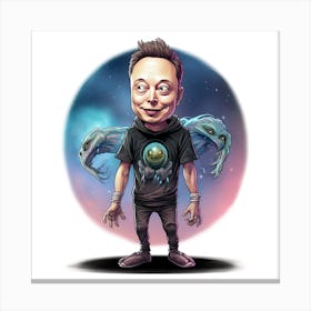 Elon Musk Canvas Print