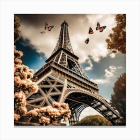 Paris Eiffel Tower 116 Canvas Print