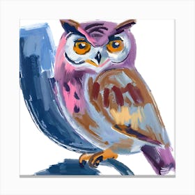 Owl 09 Canvas Print